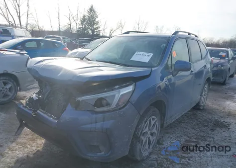 2021 Subaru Forester Premium from USA, damaged, VIN JF2SKAJC1MH458947